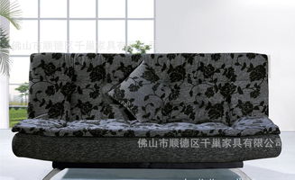 多功能布藝雙人沙發 一物多用的折疊休閑單人沙發床價格與魅力